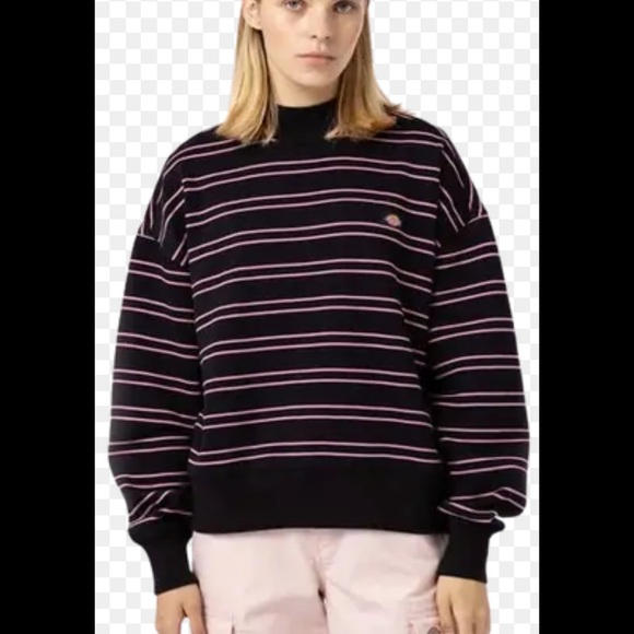 Dickies Westover Stripe Womens Sweatshirt in Small - Picture 6 of 6